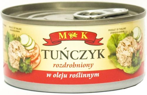 Mk.Tuńczyk rozkol. olej 170 g