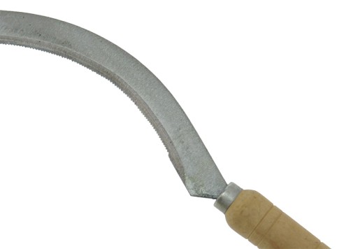 Kosák kosák 30cm ZÚBKOVANÁ ručná záhradná kosa