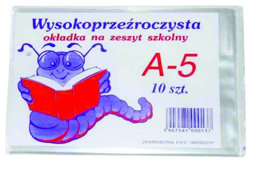 OBÁLKA NA ZOŠIT A5, 10KS