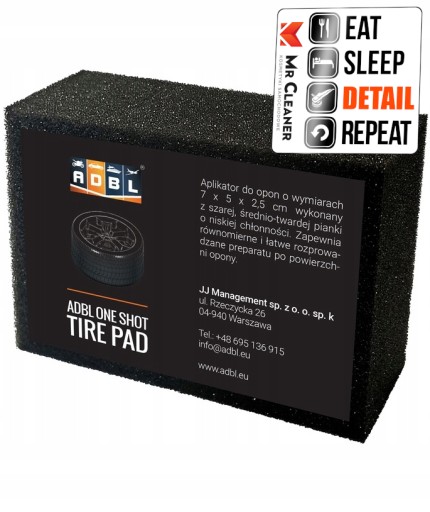 ADBL ONE SHOT APLIKÁTOR NA PNEUMATIKY A DREZINKY PENA 7X5X2,5CM