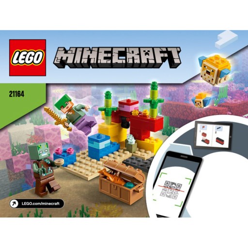 Lego návod - Koralový útes 21164