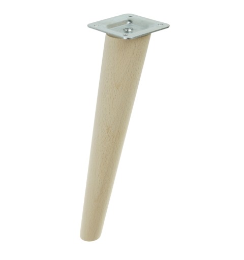Noha 45 CM drevená šikmá montážna sada