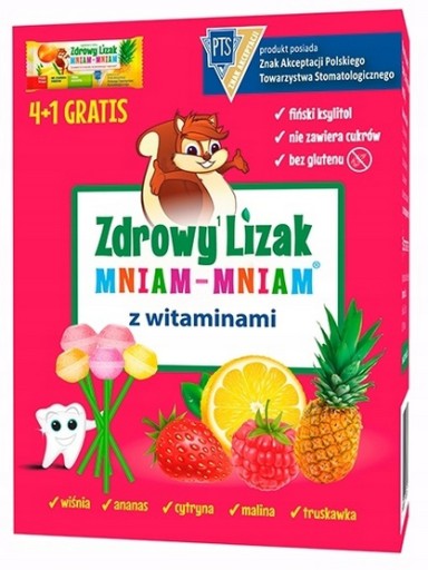 ZDRAVÁ LOLLIME YUM - Mňam 4 + 1 KUS MIX CHUTÍ
