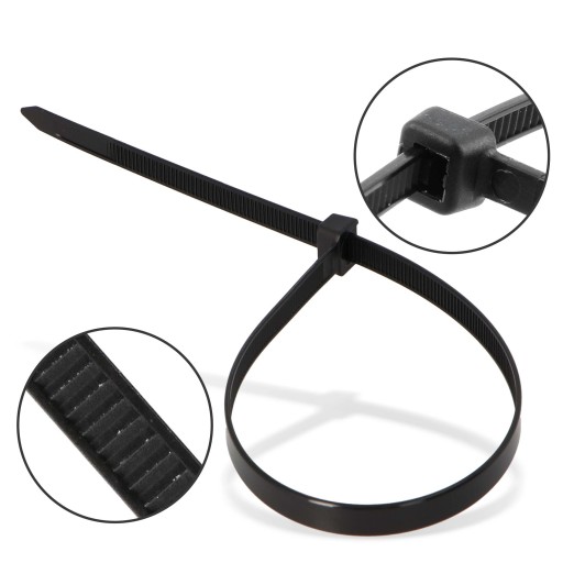 Sťahovacia páska Sťahovacia páska Zipsy 8,8 x 400 mm Silná UV páska na káble