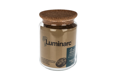 Dóza na potraviny s korkovým uzáverom 1 L LUMINARC