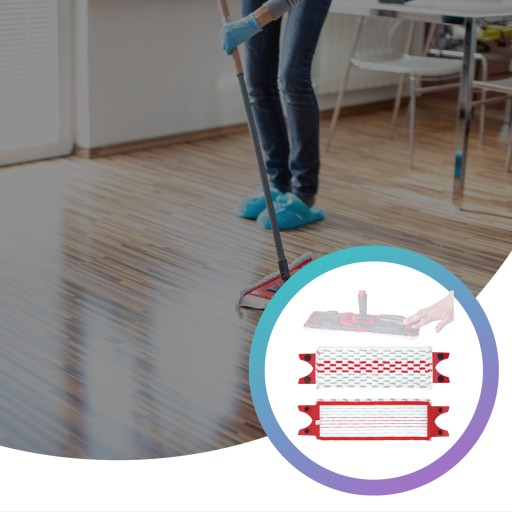 Náhradná vložka pre plochý mop VILEDA ULTRAMAX ULTRAMAT 14cm Spitze Clean