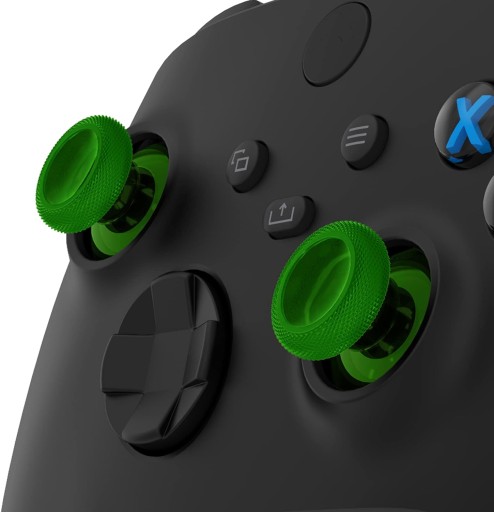 ANALOGOVÝ OVLÁDAČ MUSHROOM KNOB PRE XBOX ONE GREEN TRANSPARENT