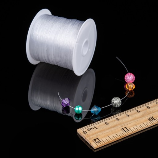 Monofilové nite na soutache Monofil Nylon 0,6mm 20m