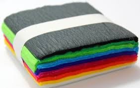 Hodvábny papier COLOR SQUARE MIX GIMAR 10 COLORS