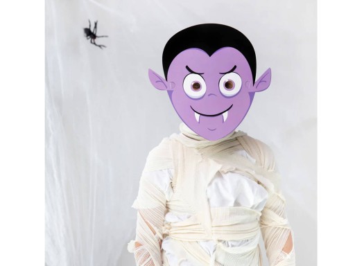 Papierové masky Monsters 6 ks
