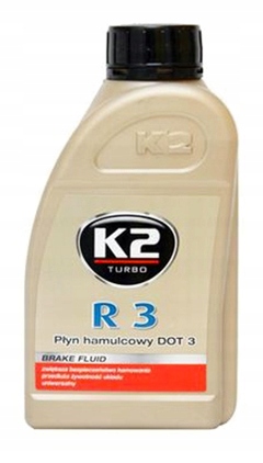 K2 TURBO R3 DOT3 500 ML UNIVERZÁLNA N1I00 ŠUNKOVÁ KVAPALINA
