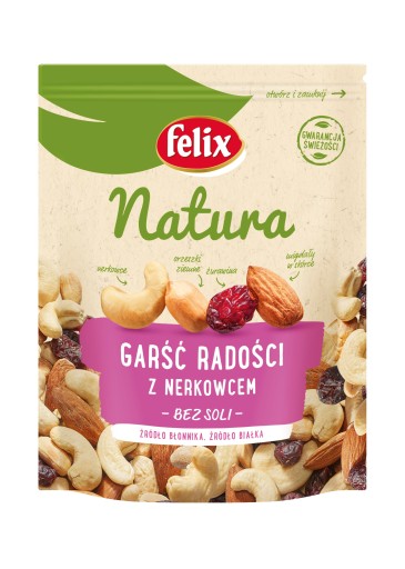 FELIX NATURA HRSTKA RADOSTI S KEŠU 150G