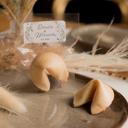 Fortune cookies pre hostí Divoké kvety 10 ks.