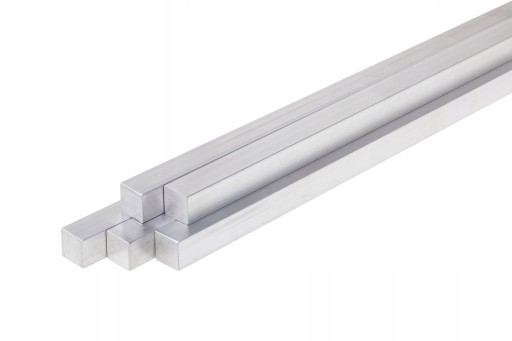 Štvorcová hliníková lišta 6060 T6 PA38 rezaná na rozmer 15x15mm | 10 cm