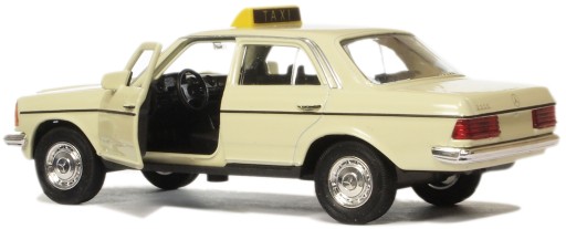 WELLY MERCEDES-BENZ E CLASS W123 TAXI 1:34 NOVINKA