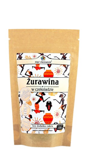 Brusnice v čokoláde bez cukru 100g - Päť premien