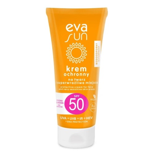 Krém na tvár a veľmi citlivé partie SPF 50