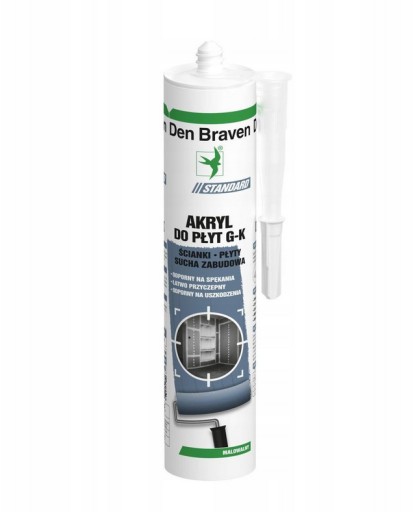 Den Braven Akryl na sadrokartón Biely 280 ml