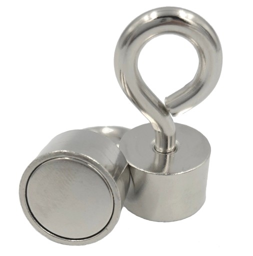 SILNÝ MAGNETICKÝ DRŽIAK 20x13 mm NEODYMOVÝ MAGNET S UCHOM 13KG