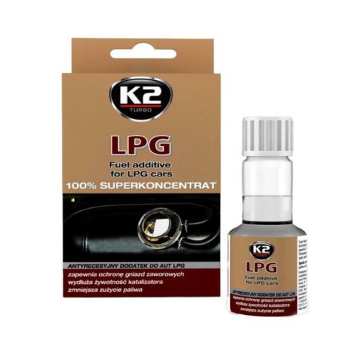 K2 Go LPG 50ml - doplnok k autám na LPG