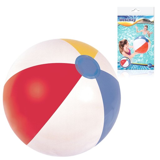 BESTWAY 31021 PLÁŽOVÁ LOPTA 51 CM FAREBNÁ 3+