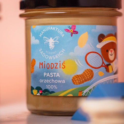 Oriešková pasta - MIODZIŚ 300 g z včelnice Sadowskich