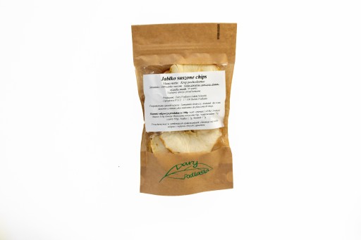 Sušené poľské jablkové chipsy - 100g - Dary Podlasie