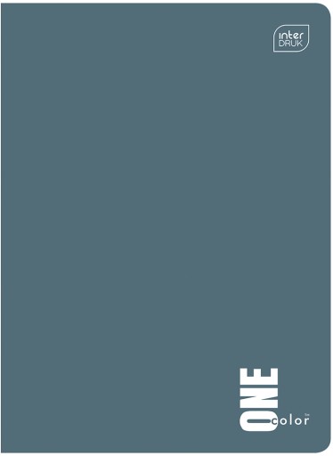 Zápisník A5 96 listov Grid One Color Interprint