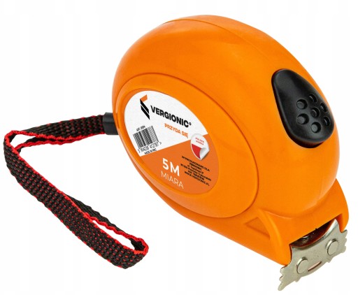 Valcovaný krajčírsky meter meria 5M široký 22mm 0594