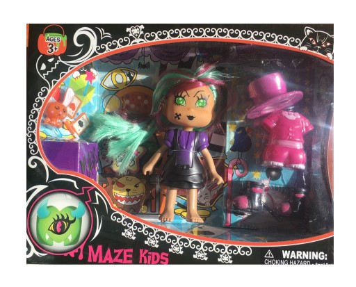 BABY MAZE KLOWN DÉMON MAČKA ČARODEŇ MIX HROCHÍ BÁBIKA