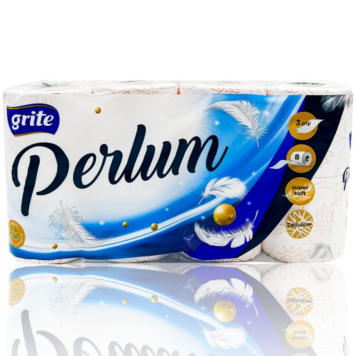 Veľmi jemný toaletný papier! 3 vrstva biela