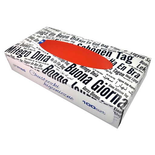 Hygienické utierky 2W 100 ks Pekný deň