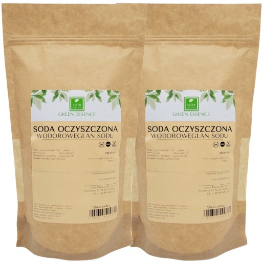 Hydrogenuhličitan sodný 2kg Čistá SÓDA NA PEČENIE