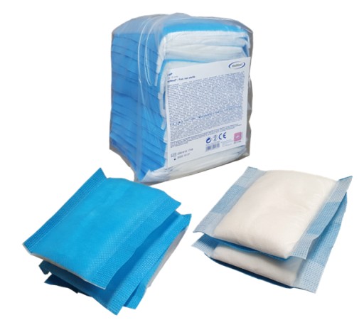 KOMPRESY, VYSOKO ABSORPČNÉ NESTERILNÉ OBVÄZY 10X10