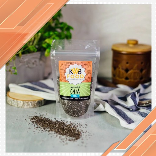 CHIA semienka 150g KWB 100% PRÍRODA Bez ADITÍV
