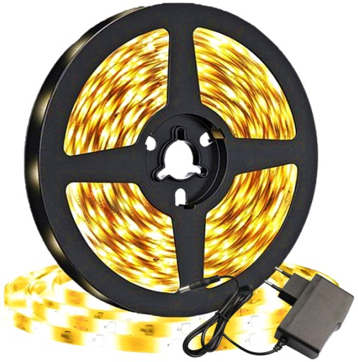 TEPLÝ BIELY LED PÁS 3500K IP65 28W VODEODOLNÝ DEKORATÍVNY 5 METROV