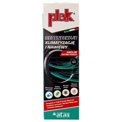 ATAS PLAK AIR CLIM 200 ML DEZINFEKČNÝ PROSTRIEDOK