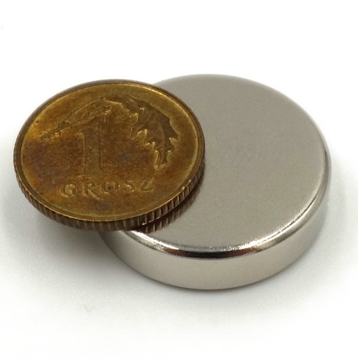 Neodymový magnet okrúhly 20x5 mm N42 STRONG DISC