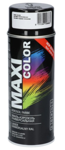MAXI FARBA RAL 9005 FARBA HLOBOČIERNY LAK