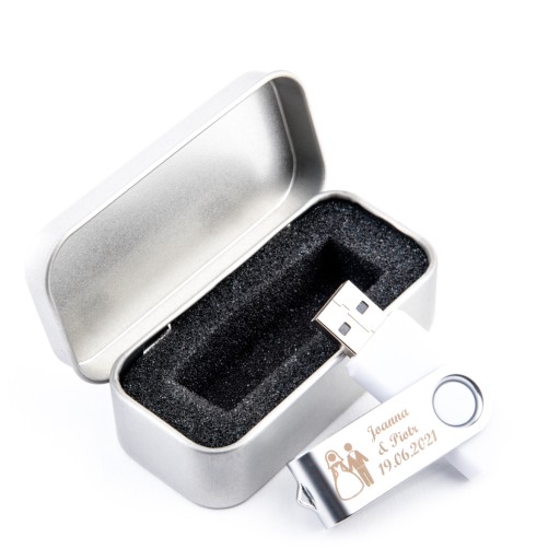 Pendrive 4 GB USB 2.0 box + SVADOBNÉ GRAVÍROVANIE
