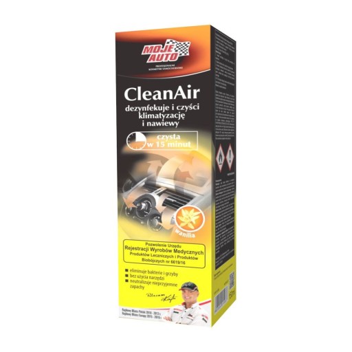 MÔJ OSVIEŽOVAČ KLIMATIZÁCIE DO AUTO VANILKA 150 ML