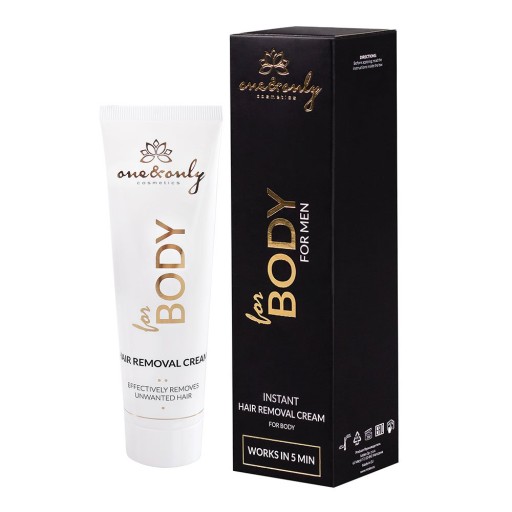 One&Only for Body Depilačný krém pre mužov 100 ml