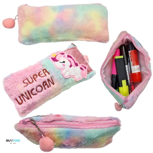 Školské puzdro na ceruzku Pouzdro Kozmetická taška Super Unicorn