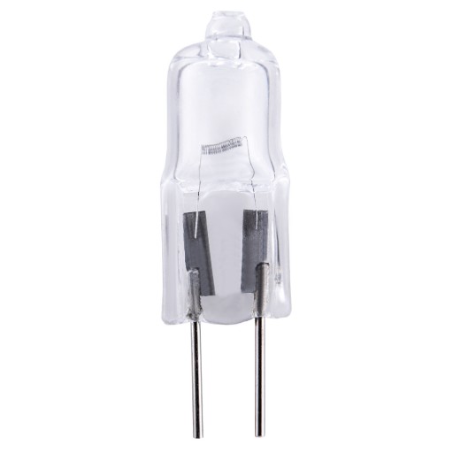 HALOGÉNOVÁ ŽIAROVKA HALOGÉNOVÁ JC G4 10W teplá 12V FILAMENT Krištáľovo čistá