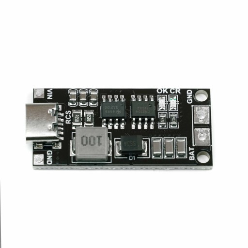18650 Li-Ion 2S 2A nabíjačka USB-C článkov