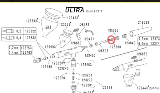 Pružina úderníka ULTRA Harder & Steenbeck