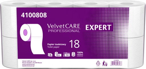 Toaletný papier Velvet Care Expert 8x2 kotúčov