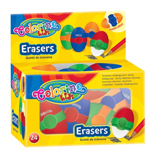 Colorino Eraser Obojstranný mix 65283