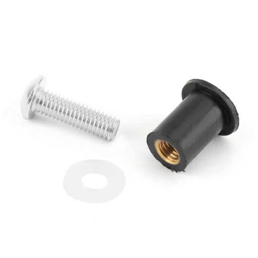 Hliníkové skrutky do motocyklových okien M5 x 15mm