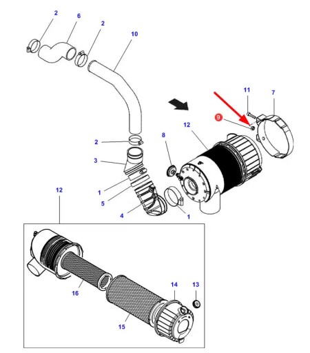 VA022115 Matica M8 x 1,25